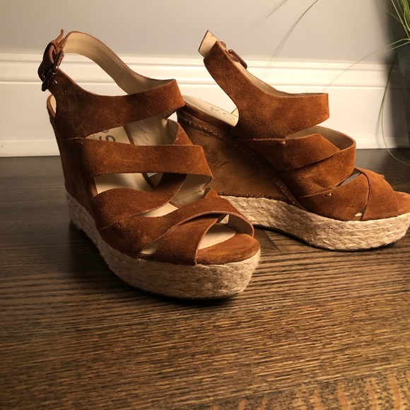 Michael Kors Suede Sandals - Picture 1 of 8
